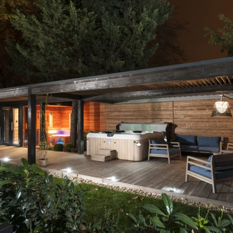 Kültéri családi szaunaház tervezéstől a megvalósításig