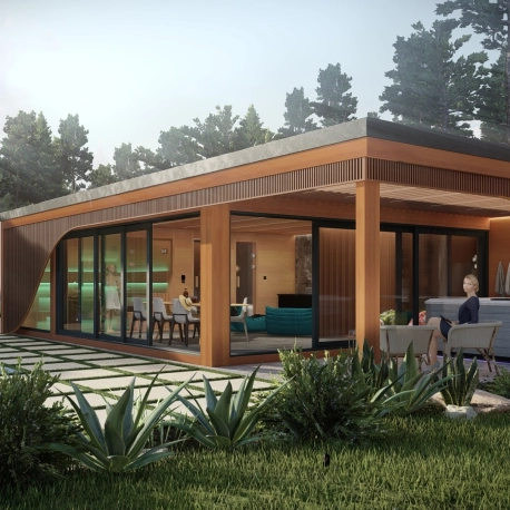 Privát, családi wellnessház