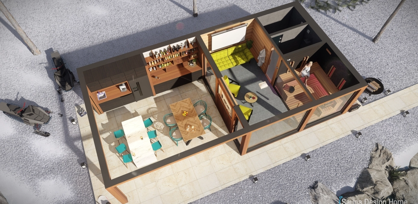 szaunaház építés és tervezés