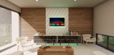 Modern TV fal